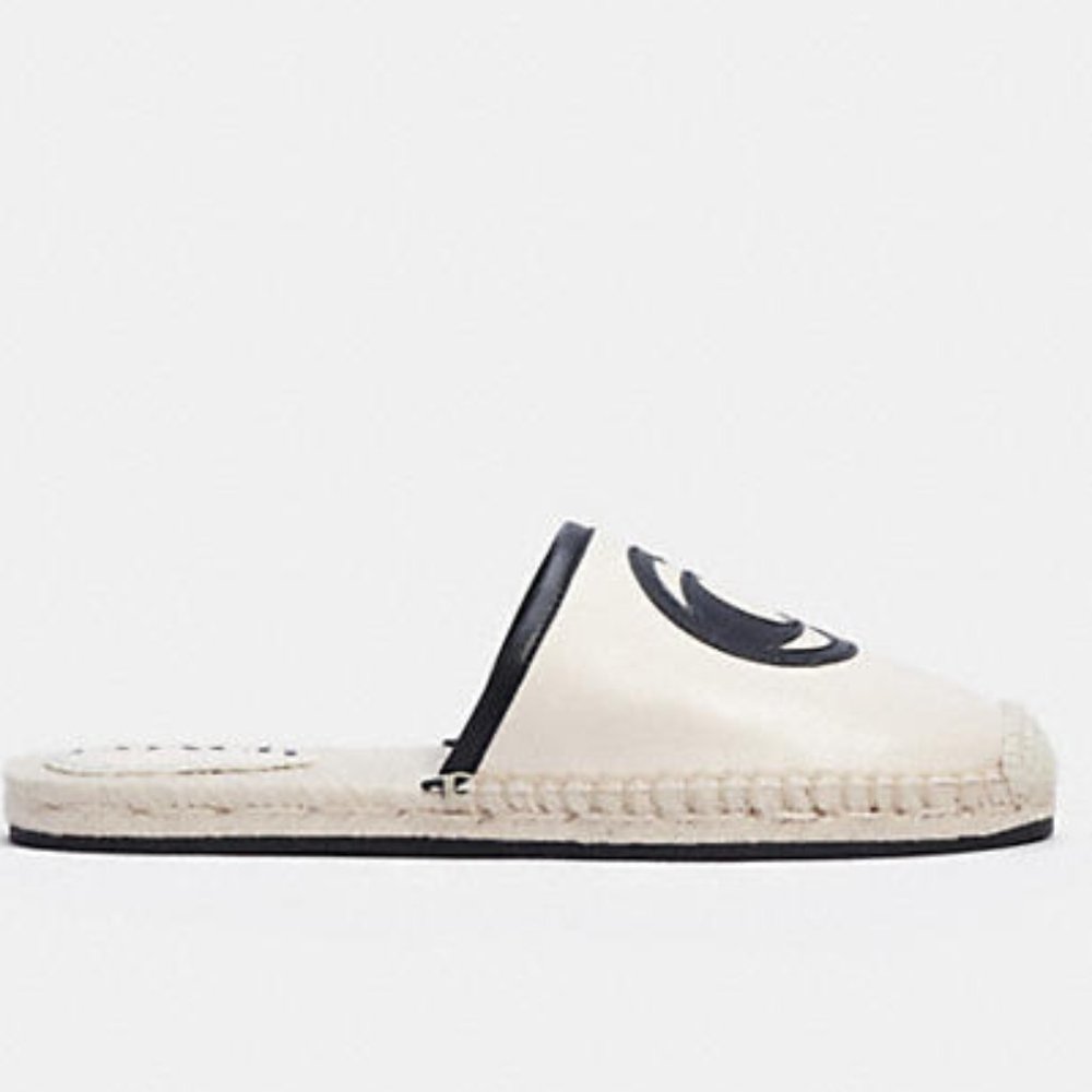 Coach Channing Espadrille Chalk Shoes - Picture 2 of 5